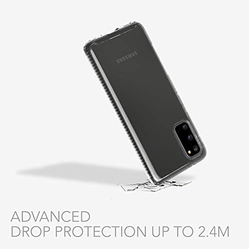 tech21 Saf Temizle Galaxy S20 Ultra 5G telefon kılıfı-Hijyenik Temiz Mikrop Mücadele Antimikrobiyal Özellikleri ile