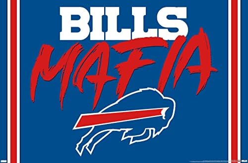 Trendler Uluslararası NFL Buffalo Bills-Bills Mafya Duvar Posteri