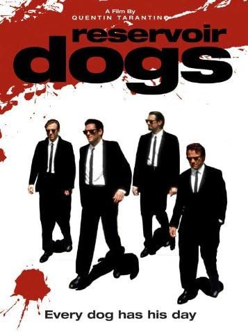 Rezervuar Köpekleri Film Afişi (11 x 17 inç - 28 cm x 44 cm) (1992) Stil K- (Harvey Keitel) (Tim Roth) (Michael Madsen)