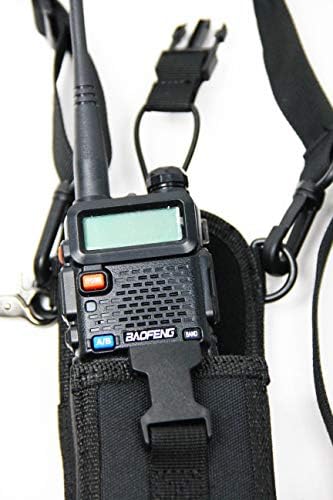 X-FİRE® ‘Radyo Askısı’ Yıkanabilir İtfaiyeci EMS Taşınabilir Radyo Omuz/Görev Kemeri Tutucusu, Sallanma Önleyici Askılı