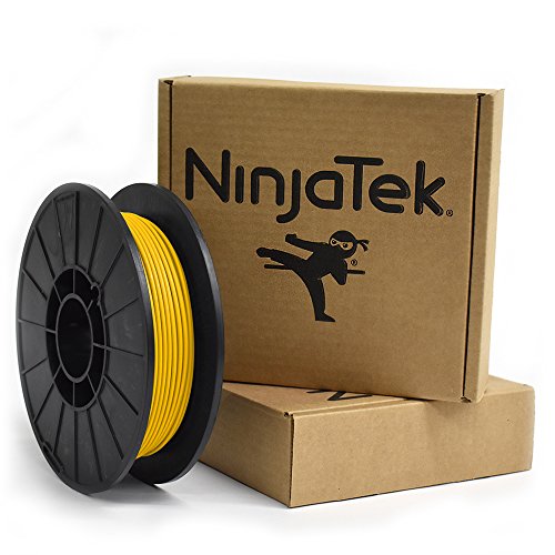 NinjaTek-3DÇ0429005 3DÇ04129005 Çita TPU Filamanı, 3,00 mm, TPE.5kg, Güneş (Sarı) (1'li Paket)