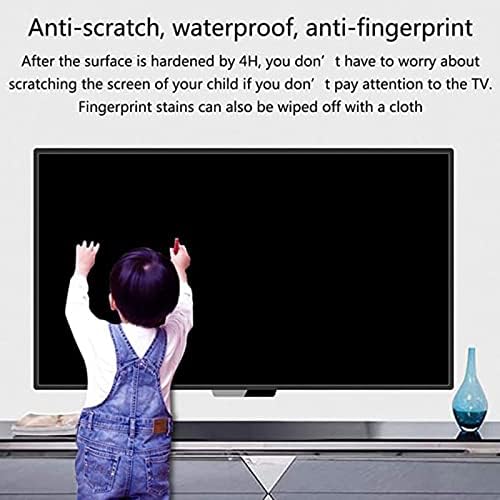 KELUNIS 32-75 inç TV ekran koruyucu, Anti mavi ışık paneli Parlama Önleyici TV koruyucu Film Yansıma Önleyici Oranı