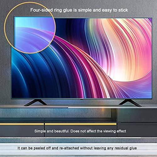 Standart veya kavisli Monitör için AİZYR TV Ekran Koruyucu 86 inç Anti mavi ışık/Anti Scratch mat parlama Önleyici