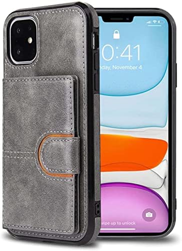 BNEGUV iPhone için kılıf 13/13 Mini / 13 Pro / 13 Pro Max, Darbeye Dayanıklı Yüksek Dereceli deri flip cüzdan telefon