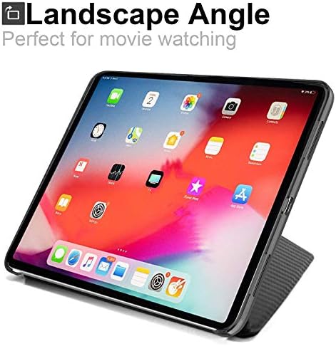 KHOMO Yatay ve Dikey Ekran Standı Yetenekli Kapak için iPad Pro 11 İnç Kılıf (Çıkış 2018) - Çift Origami Serisi -