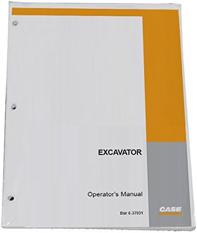 Case CX290 Ekskavatör Operatörünün Sahipleri İşletme ve Bakım Kılavuzu-Parça Numarası 6-31380na