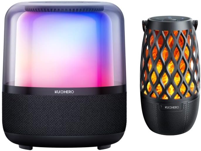 KuccHero Bluetooth hoparlör, Gerçek Kablosuz Stereo Eşleştirme, Ev Dekorasyonu, Herkes için İdeal Hediye