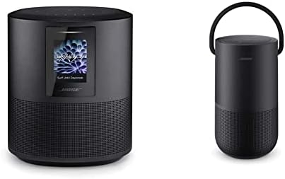 Bose Ev Hoparlörü 500: Yerleşik Alexa Ses Kontrollü Akıllı Bluetooth Hoparlör, Siyah ve Taşınabilir Akıllı Hoparlör-Yerleşik