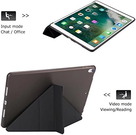 iPad Mini 3 Kılıf, iPad Mini 2 Kılıf, Maetek Origami Ultra İnce Akıllı Kapak, moda 3D Muti-Açı Standı ile Tasarlanmış